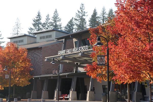 Front of Granite Falls HS